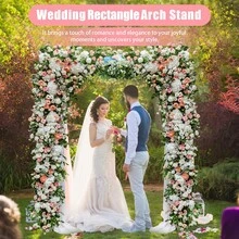DONSU Metal Wedding Flower Stand, Wedding Flower Stand, Gold Flower Stand - 1 - View 3