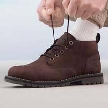 Timberland New Outdoor Mid-Top Work Boots, Grip & Water-Resistant Men's Martin Boots - Dark Coffee - View 4