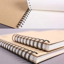 A4/16K/A5/A6 2 Sketchbooks + 2 Colored Pencils, Top Spiral Bound, 30 Pages Per Book, Suitable For Drawing Set, Suitable For Writing Artists - Yellow - View 13