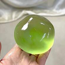 Tachimi 1pc Desk Squeeze Toy Coconut Ball Squishy Fidget Ball, Clear Fruit Multicolor Round Slow Rebound Ball, Halloween Christmas Stocking Stuffer Random Style - Multicolor - View 5