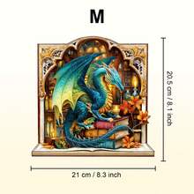 1pc Wooden Asymmetrical Puzzle, Animal Shaped 2D Puzzle Toy, Suitable For Children And Adults, Educational Game, Party, Holiday, Christmas And Birthday Gift, Unique Magic Desktop Decor Creative Wooden Puzzle Gift - Multicolor - View 11
