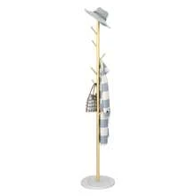 Metal Freestanding Coat Rack Stand Hall Tree With 8 Hooks Practical For Entryway Hallway Storage - View 1