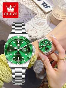 OLEVS 5885 Women Watch Sports Original Elegant Fashion Quartz Watch Waterproof Luminous Ladies Watches Gift Box - One Size - View 1
