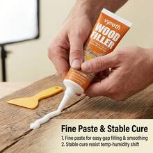 Wood Filler, Can Fill Gaps, Sandable And Paintable, Weather-Resistant, Suitable For Various Types Of Wood, Glue Repair - Wood Filler - View 5