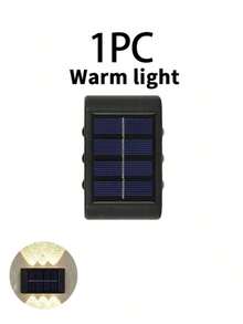Solar Powered Outdoor Garden Lights, Wall Lights. Decorative Lighting Arrangement Wall LED Wash Lights, Suitable For Outdoor, Garden, Railing, Wall, Holiday Scene Decoration Atmosphere Wash Lights - Solar Wall Light - View 10