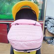 Baby Stroller Sleeping Bag Footmuff - Pink - View 6