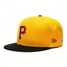 New Era Pittsburgh Pirates Yellow MLB Baseball Cap 78120 - Yellow - View 1