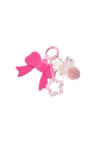 Lip Gloss Holder Keychains, Lip Balm Holder Chain Charm For Key Purse Bag, With Bear And Bow Pendant, Can Be Used As Keychain, Ring Chain, Handbag Charm, Backpack Pendant, Car Accessory And Wallet Accessory, Suitable For Daily Commute, Shopping, Party And Banquet, A Perfect Gift For Women And Girls On Birthday And Special Occasions - Multicolor - View 12