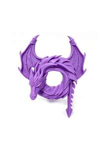 1pc Handmade Gothic Dragon Wreath - Plastic Mesh Scale Door Hanging Decoration With Dragon Frame, Fantasy Gift For Myth Enthusiasts, Suitable For Door, Wall, Entryway Theme Room Decor, Wall Decor, Porch Decor, Halloween Decoration Hanging - Multiple Styles - View 11