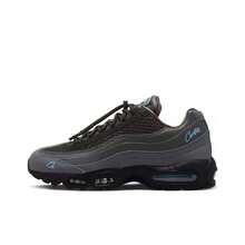 Nike Air Max أحذية رياضية كاجوال للنساء - رمادي داكن-أسود / لمسات باللون الأزرق الفيروزي - مشاهدة 13