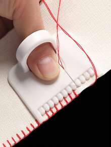 Multi-Functional Stitching Tool, Hand DIY Sewing Template Lock Edge Tool, Helps You Sew Perfect Lines, Sewing Ruler With Clips - Hand Sewing Guide For Even Stitches, Suitable For Sewing Beginners, Housewives, Non-Slip DIY Sewing Guide For Patchwork, Repair And Embroidery, Perfect Gift For Mothers, Partners, Friends And Elders, Christmas, Halloween, Thanksgiving Gifts - A - View 6