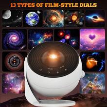 13-In-1 HD Planet Projector With Bluetooth Speaker And White Noise Function, Starry Sky Projection Light, Remote Control Timer Auto Shut-Off, Suitable For Adult Bedroom Decoration Gift - Multicolor - View 3