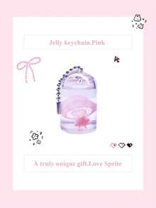 Cute Mini Jellyfish Keychain, Transparent Ocean Y2K Style Bag Charm, Adorable Pendant, Suitable For Backpacks, Handbags, Car Keys, Perfect Birthday Gift For Women And Girls - Multicolor - View 14