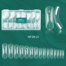 Reusable Double-Layer Nail Mold, With Pre-Designed French Nail Extension Polygel Nail Tips, Suitable For Nail Salons And DIY Home Use - Multicolor - View 9