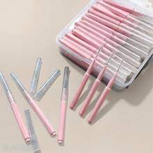 50/100pcs Travel Mini Toothbrush, Multi-Functional Cleaning Brush, Can Be Used For Multiple Purposes, Soft Bristles, Gap Brush, Includes Storage Box, Portable And Lightweight, Suitable For Travel, Business Trip, Outdoor, Home Use, Back To School Season - Multicolor - View 18