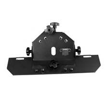 Soporte de biselado de precisión de 45 grados, accesorio para biselar azulejos con amoladora angular, herramienta de biselado de bordes suaves para cerámica, porcelana y mármol, diseño a prueba de polvo para una larga vida útil - Negro - Ver 2