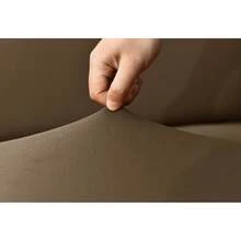 POLIGONO Sofa Slipcovers - Camel - View 7