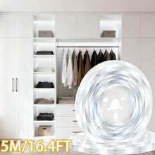 320LEDs/M High Density, RF Wireless Remote Control LED Strip Light, Warm White & White Dimmable LED Tape Light, Adjustable Brightness, Multiple Dynamic Modes For Cabinet, Bedroom & Home Decoration - Multicolor - View 17