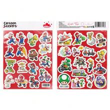 SUPER MARIO BROS. 1set 2026 Popular Cartoon Stickers, Waterproof And Durable DIY Decoration, Compatible With Handheld Water Bottles, Perfect Gift For Friends And Classmates (Stochastic Style) - Multicolor - View 5