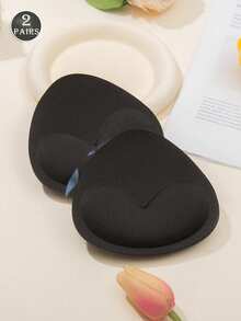 2/4 Packs Triangular Push Up Pads, Ultra Sticky Seamless Silicone Sponge Inserts Lift Nipple Covers For Swimwear Lingerie - Heart-shaped - View 10
