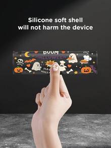 Ayotu Ghost & Bat & Pumpkin Theme Switch Protective Case, Compatible With New Switch 2 (2025)/Switch NS/Switch OLED, Can Be Used In Docking Station Without Removing Protective Case, Universal Game Controller Protective Cover, Switch Game Accessories, Anti-Drop Anti-Scratch, Halloween Theme. - View 6