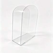 Clear Acrylic Napkin Holder, U-Shaped Transparent Tissue Dispenser, Modern Desktop Tissue Storage Organizer Box, Suitable For Kitchen, Dining Table, Restaurant, Wedding Party Home Desktop Decoration, Optional 2pcs/Set - Transparent - View 6