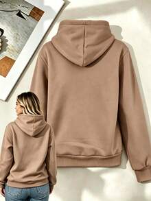 Women Sweatshirts - Dusty Pink - View 3