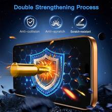 CASECOPS 5Pcs Full Coverage Matte Privacy Tempered Glass Screen Protector, Compatible With Iphone 18 Pro Max/18 Pro/17 Pro Max/17 Pro/16 Pro Max/15 Pro Max/15 Plus/14/13/12/11/X Series. Matte Texture, Anti-Spy, Anti-Fingerprint, Anti-Scratch, With Automatic Mounting Tools And Automatic Alignment Tools, Compatible Phone Cases. As A Holiday Gift For Family And Friends For Occasions Such As Halloween, Christmas. - 5pcs - View 3