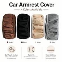 1pc Winter Plush Steering Wheel Cover, Universal Fit, Soft Warm & Elastic 3D Texture, Suitable For 15 Inch/38cm Steering Wheel, Car Interior Accessory - 37-38cm 14.5-15 Inches - View 9