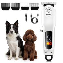 1pc USB Rechargeable Pet Hair Clipper, Dog Electric Shaver With Ceramic Blade, Grooming Trimmer For Teddy, Cat - View 13