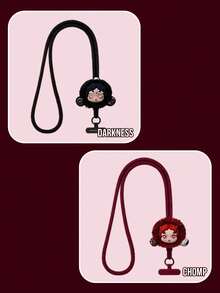 SKULLPANDA "You Found Me" Series Premium Phone Wrist Strap Fashion Design, Skullpanda Toy Blind Box Collection, Daily Carry Anti-Drop Hand Strap, Anti-Loss Accessory Pendant, Suitable For Most Phones, Birthday, Anniversary, Christmas Gift - Multicolor - View 6