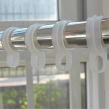 1 Pack 5/10/20pcs Plastic Hanger Hooks, Windproof Hanger Hooks, Drying Hooks, Home And Dorm Essential, Hangers - White - View 8