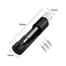 1pc Black Metal Adjustable Height Watch Band Link Remover Tool, Watch Repair Tool - Black - View 2