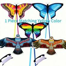 Colorful Butterfly Kite Large Size Multi-Color Kite With Flying Tools Outdoor Sports Game Supplies (Kite Handle Style Random) (Some Colors Random) - Multicolor - View 9