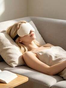 Cloud Shaped 3D Sleep Mask, Zero Pressure Light-Blocking Sleep Mask, Soft And Breathable Eye Mask With Adjustable Strap, Suitable For Travel, Napping, Nighttime Sleep, Unisex - Multicolor - View 6
