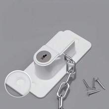 1PC Window Lock Buckle Casement Window Limiter Sliding Door Window Adjustable Safety Lock Child Protection Lock - A - View 4