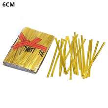 800pcs Multicolor Metal Twist Ties, For Party Candy Bag Packaging, Cellophane Bag Sealing, Lollipop Dessert Twist Ties - Multicolor - View 8