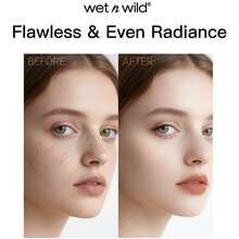 Wet N Wild Foundation Primer Concealer Melembapkan, Tahan Lama, Tidak Menggumpal, Alas Riasan untuk Kulit Kering - Porselen putih - View 3
