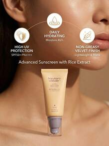 HaruHaru Wonder واقي شمس يومي Black Rice Moisture Airyfit SPF 50+ بحجم 50 مل - متعدد الألوان - مشاهدة 3