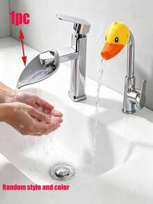 Silicone Faucet Extender With Adjustable Splash Guard, Suitable For Kitchen And Bathroom, Prevents Water Splashing, Ideal Aid For Children Handwashing - Grey - View 16