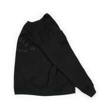 Adidas Sweatshirt Pullover Leher Bulat Rajut Minimalis Fashion Pria Musim Semi/Musim Gugur JL6063 - Hitam - View 4