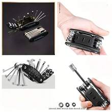 16-In-1 Folding Multi-Function Screwdriver Wrench Non-Slip Grip And Rotating Design Durable Easy To Use Universal Portable Repair Tool For Home And Car Repair - A - View 7