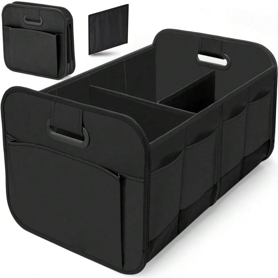 Car Trunk Storage Box - Oxford Fabric, Large Capacity, Foldable