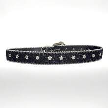 1 Piece Western Cowboy Style Belt - Gold - View 8