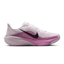 Nike Sepatu lari luar ruangan wanita Pegasus 42 musiman terbaru. Pegasus 42 sepatu lari jalan raya dengan bantalan empuk untuk latihan. - ungu muda/putih-hitam - View 9