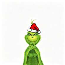 The Grinch Green Fur Monster Cartoon Character Christmas Decoration Car Sticker, PVC Car Body Decoration Sticker, Home Atmosphere Decoration Sticker, Wedding Decoration Sticker, Party Decoration Sticker, Store Glass Door Sticker, Restaurant Decoration Sticker, Funny And Interesting Car Decoration Sticker, Suitable As Christmas Gift For Friends And Family, Halloween Costume Prop - Multicolor - View 22