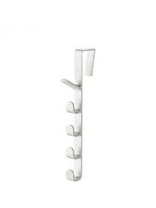 3/2/1pc 5-Tier Over-The-Door Hook Storage Rack, Coat Rack, Backpack & Handbag Door Hook, Easy To Install Door Hanging Hook, Bedroom Door Hanging Coat Rack, Clothing Hanging Rack, Over-The-Door Plastic Home Storage Clothing Rack, Towel Rack, Bathroom Organizer, Mother's Day - Multicolor - View 22