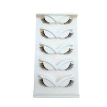 5 Pairs Brown False Eyelashes Soft Fluffy 3D Faux Mink, Natural Soft Hand-Woven - Halloween Date Party Essential, Skin-Friendly Non-Irritating No Residue, Reusable, Atmospheric Brown Tone Eyelashes, Suitable For Commute Daily Charm And Special Occasions - View 6