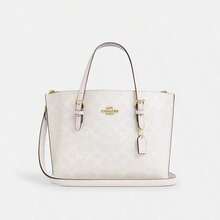 Coach Tas Tote/Tas Selempang/Tas Bahu Wanita Kapasitas Besar dengan Tali yang Dapat Diatur - Putih - View 6