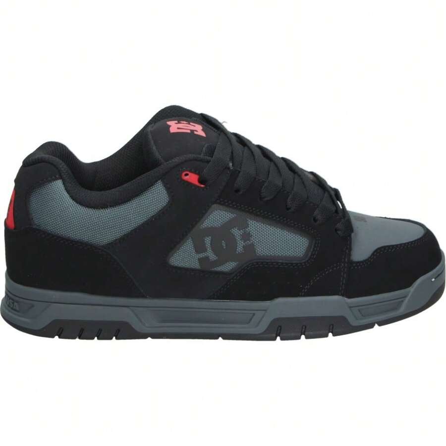 DC Shoes أحذية رياضية كاجوال رجالية - الأسود - مشاهدة 1